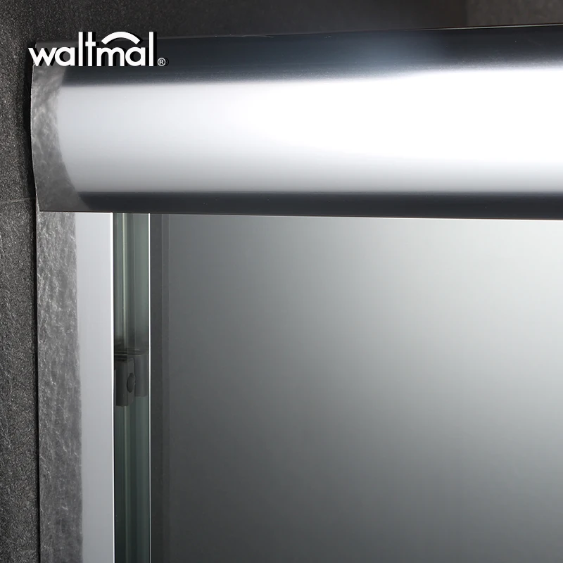 Waltmal Cheap Price Tempered Glass Sliding Shower Door Glass Partition For Bathroom WTM-03B21