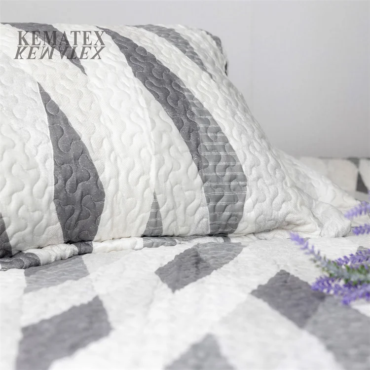 Wholesale microfiber home hotel bedspreads & coverlets supplier