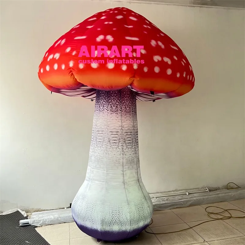 Factory price outside park decorating inflatable mushrooms balloon with high quality