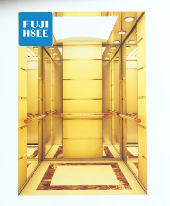 Machine roomless and cheap passenger elevator 1150kg for 15 persons and 1.0m/s in china