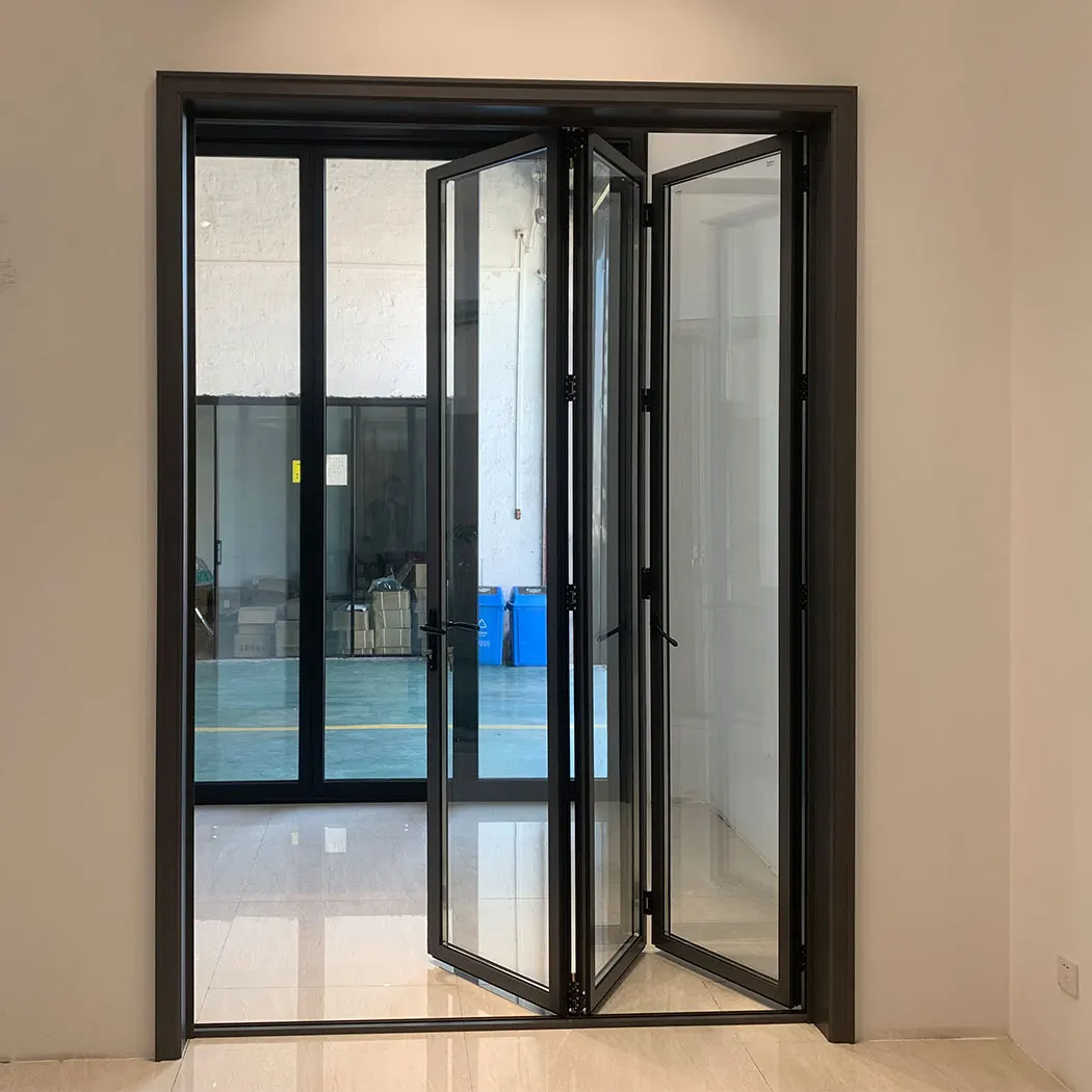 Customized Size interior accordion doors aluminum folding doors and windows
