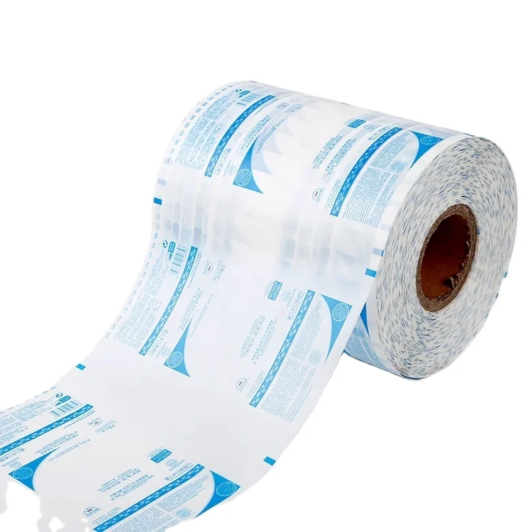 Wet Wipes Bag Packaging Custom Plastic Sealing Roll Film
