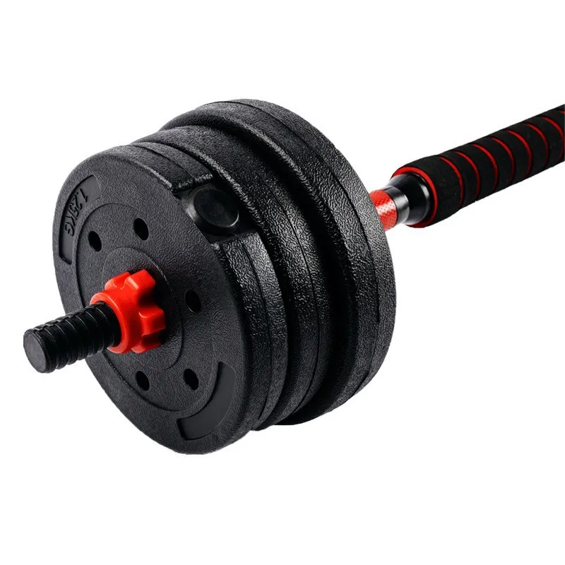 High quality 2 in 1 adjustable weight Gym Equipment 10kg-50kg dumbbell barbell set