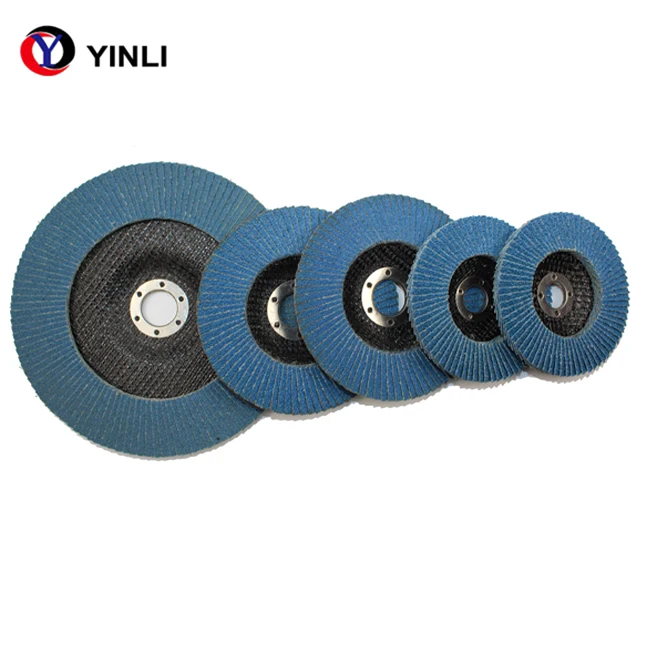 4-5 Inch Zirconium Oxide Flap Disc for Grinding and Polishing  Metal