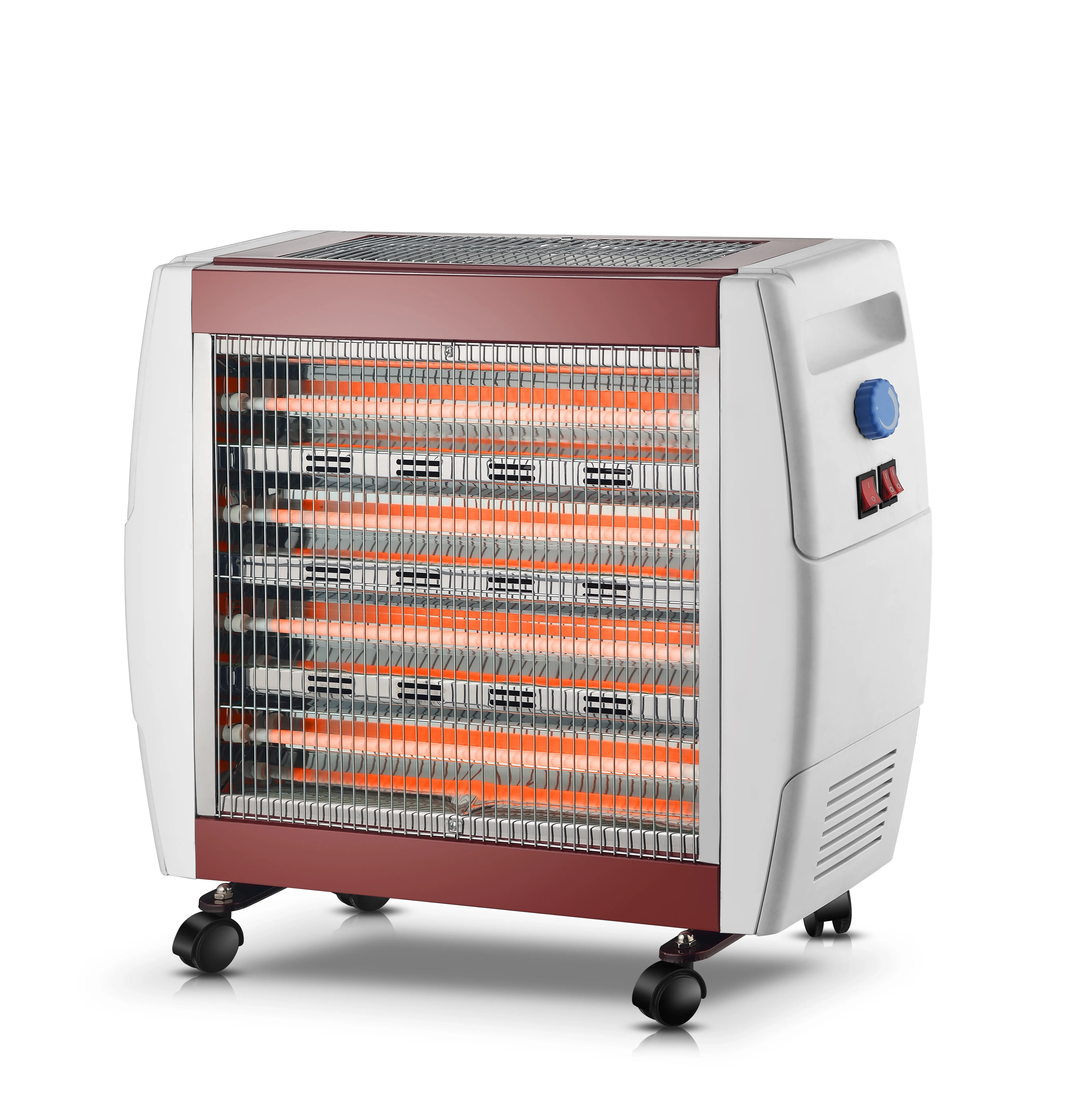 2021 new design quartz heater with 6 heating elements and 4 heating sets with certification CE, CB