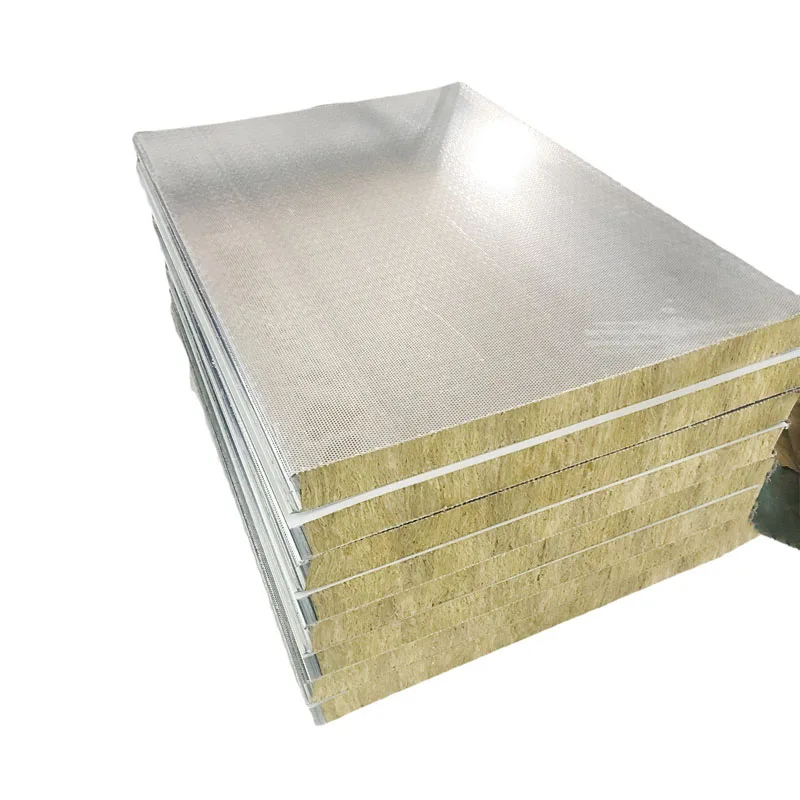High Quality fireproof rock wool panel insulation boards 100 mm mineral wool insulated waterproof industrial equipment thermal