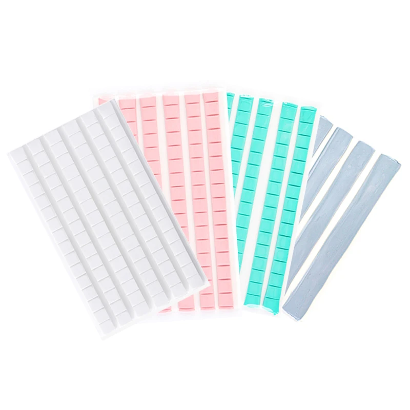 Wholesale Blue Green Board White Putty Practice Sticky Tips Adhesive Glue Reusable Nail Display Plasticine Manicure Clay Art