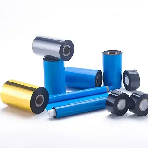 Leather Machine Ribbon Golden/Silver/Blue/Red/Orange/White/Black Barcode Ribbon for Leather Measuring Machine