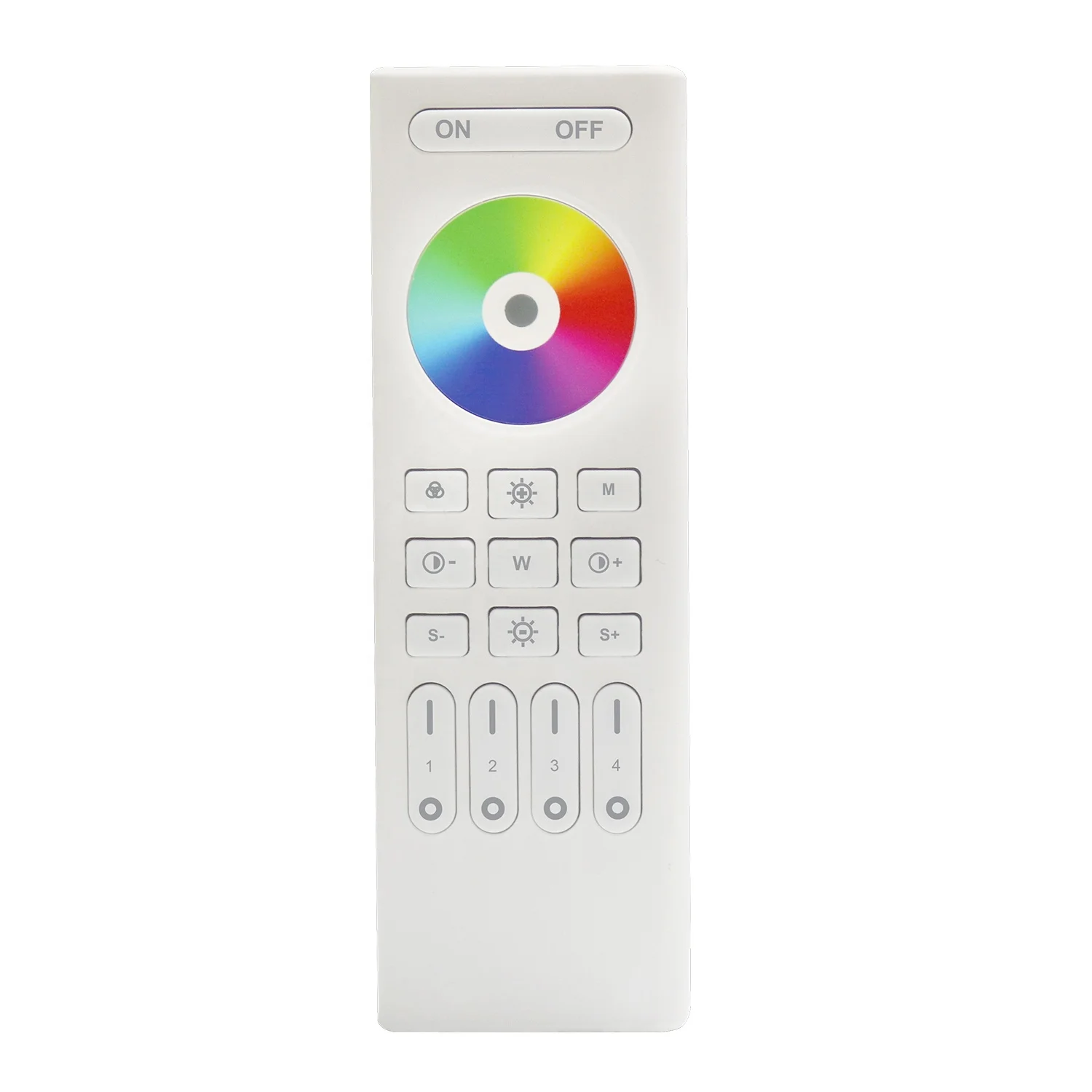 New design factory direct sale 2.4G RF RGB RGBW RGBCCT handheld remote LED strip controller