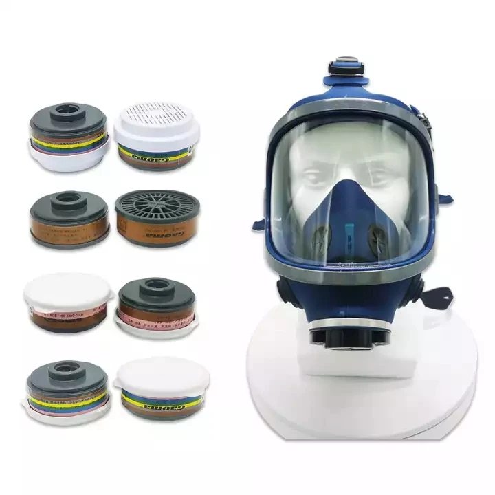 Full Face Respirator Mask Powered Air-purifying Respirator Gas Mask