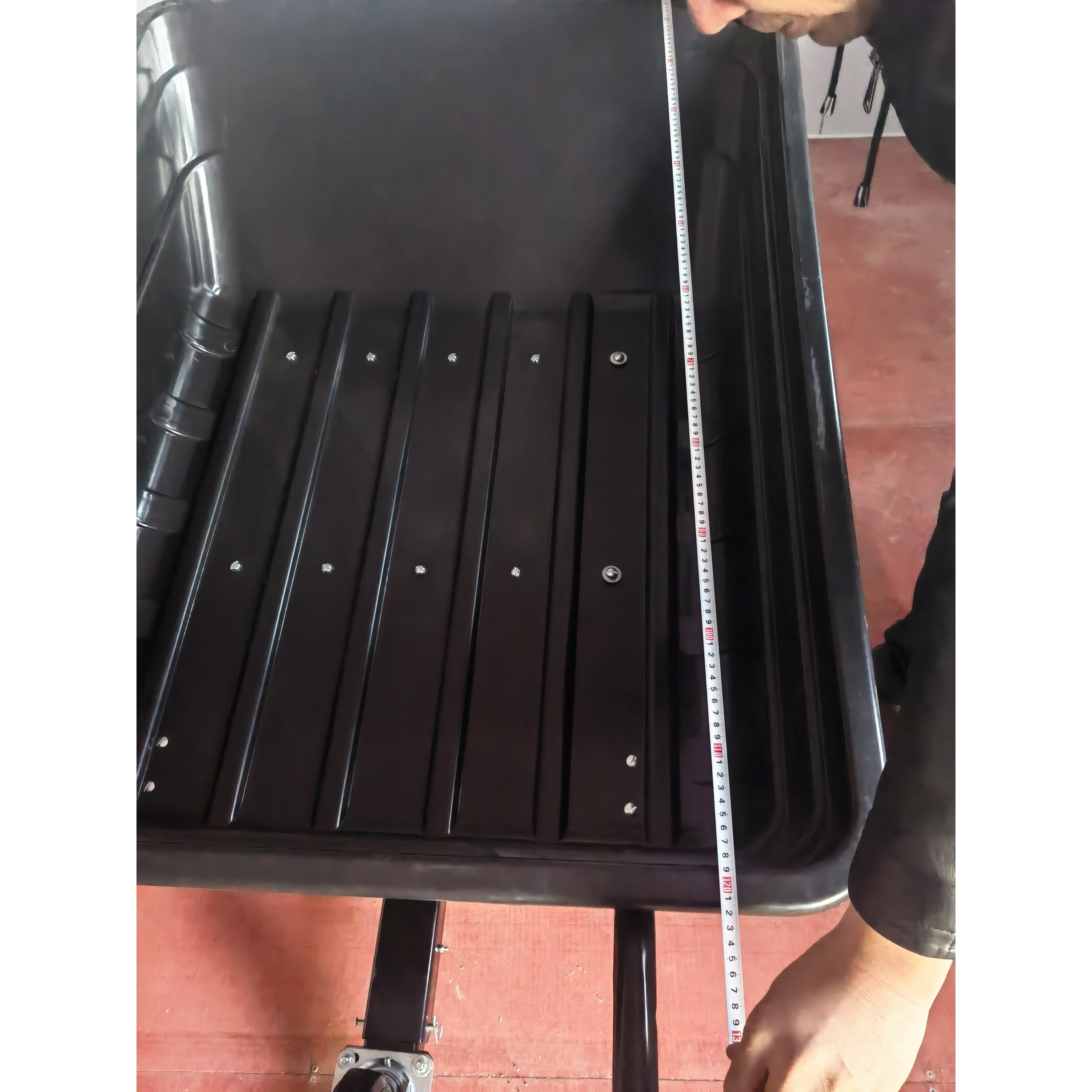 Atv trailer dump axle off road wood cargo trailer