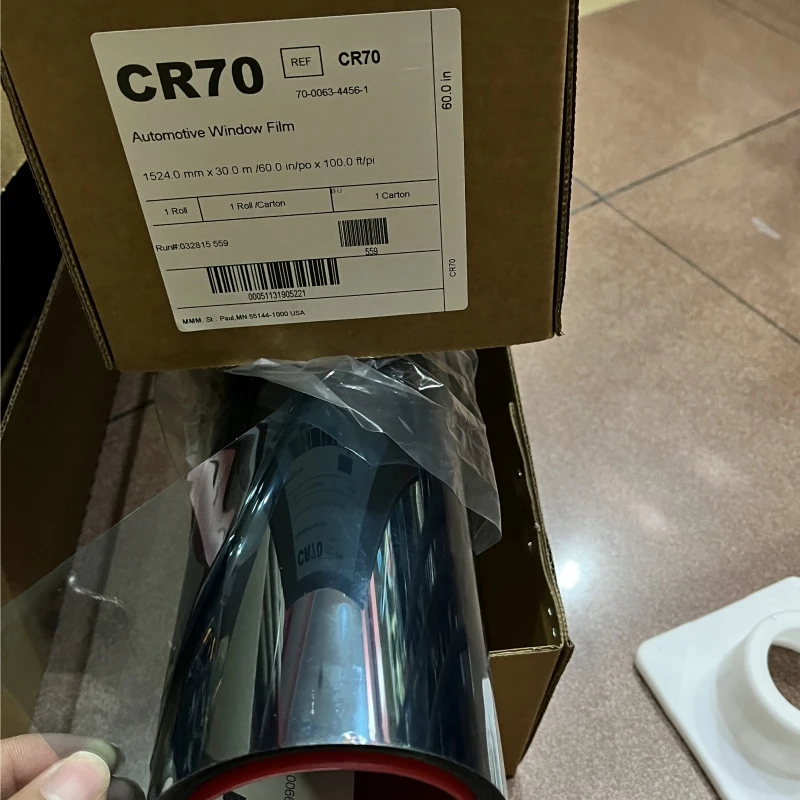 Высококачественное ветровое стекло 3 м качественный оттенок от производителя анти-ультрафиолетовый светло-голубой 70% CR70 HD нано-керамический 97% Солнечная Оконная Пленка