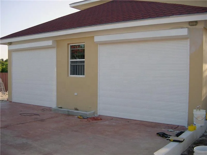 Good quality Aluminum roller shutter door Electric and manual garage roll up  door
