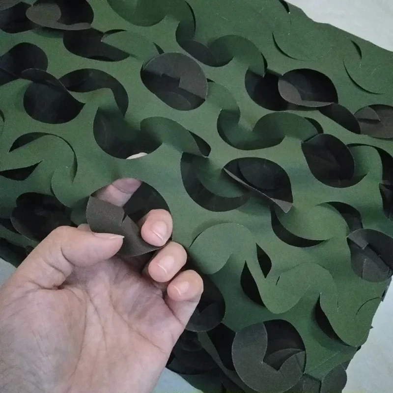 Reversible Woodland Camo Net Green Camouflage Netting ornament sunshade net customization flame retardant