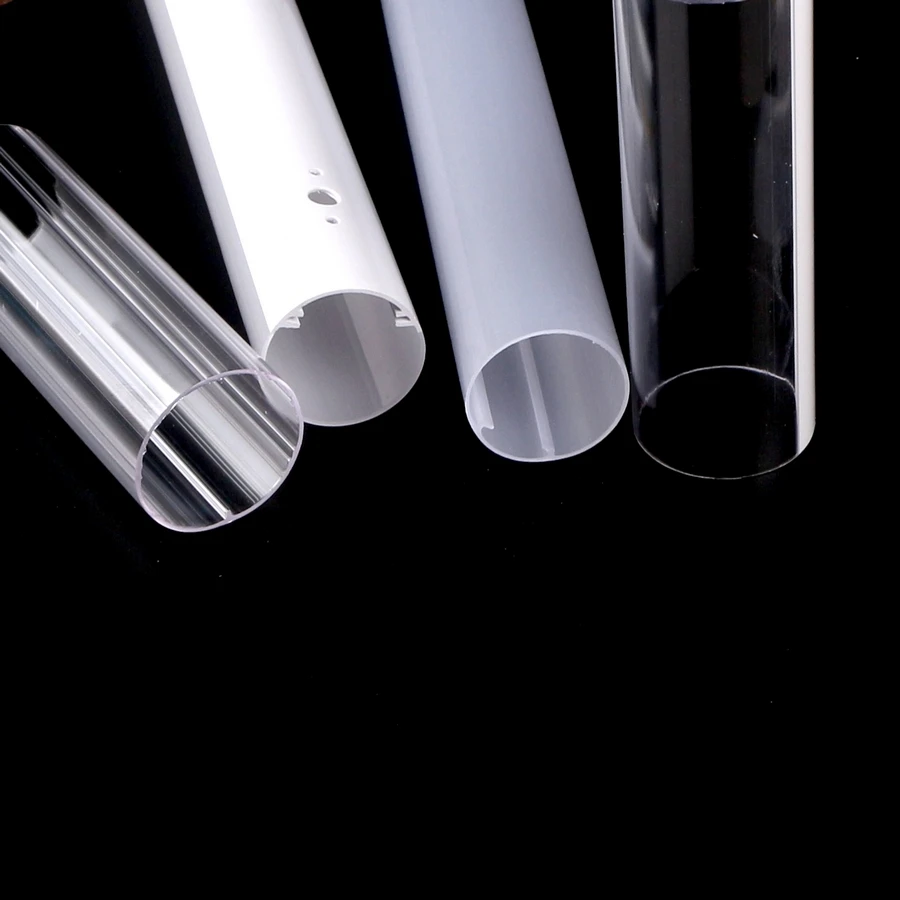 2024 White Plastic Multiple Specifications TIBA Lampshade Led Transparent for Decoration