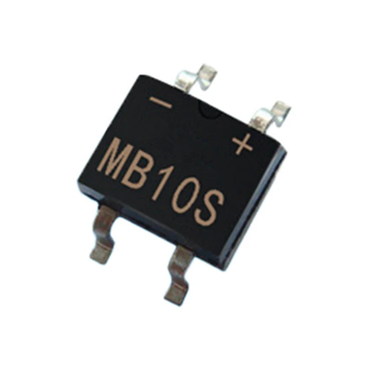 MB10S SMD Bridge Rectifier Diode 42MIL 46MIL 4 Pin 0.5A 1000V MBS  0.5 Amp 1000 Volt Silicon mb10s Rectifier