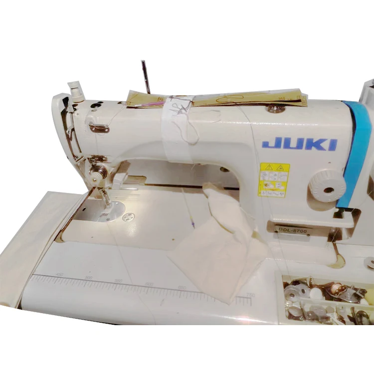 Cheap used japan Jukis DDL-8700 single needle lockstitch sewing machine price
