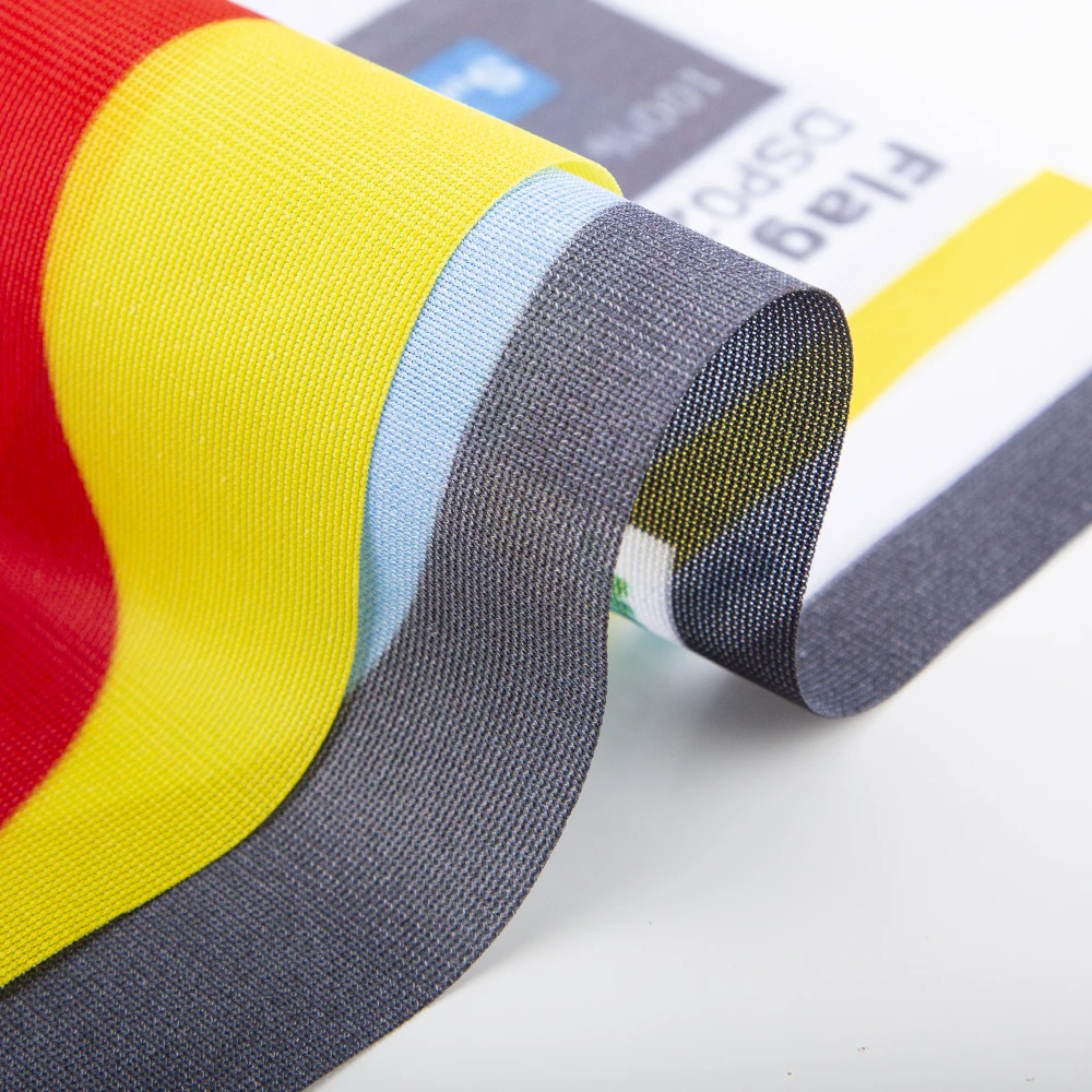 Wholesale Price Woven Flag Fabric Printing Pvc Fabric For Paper Transfer Dye Sublimation