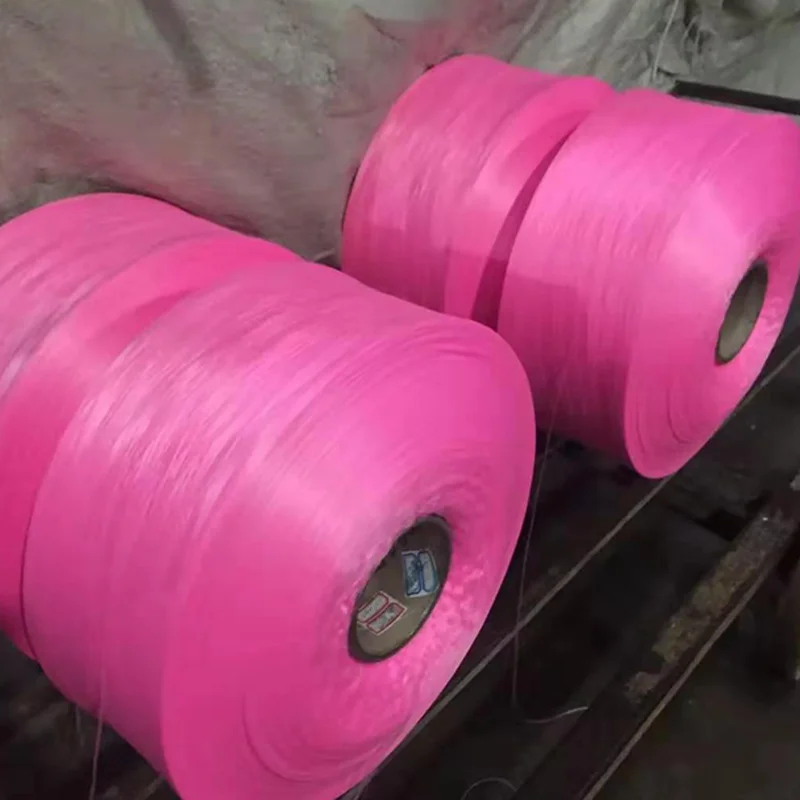 100% Polypropylene Yarn Good Quality Fluorescence Color Cheap Price PP Yarn Factory