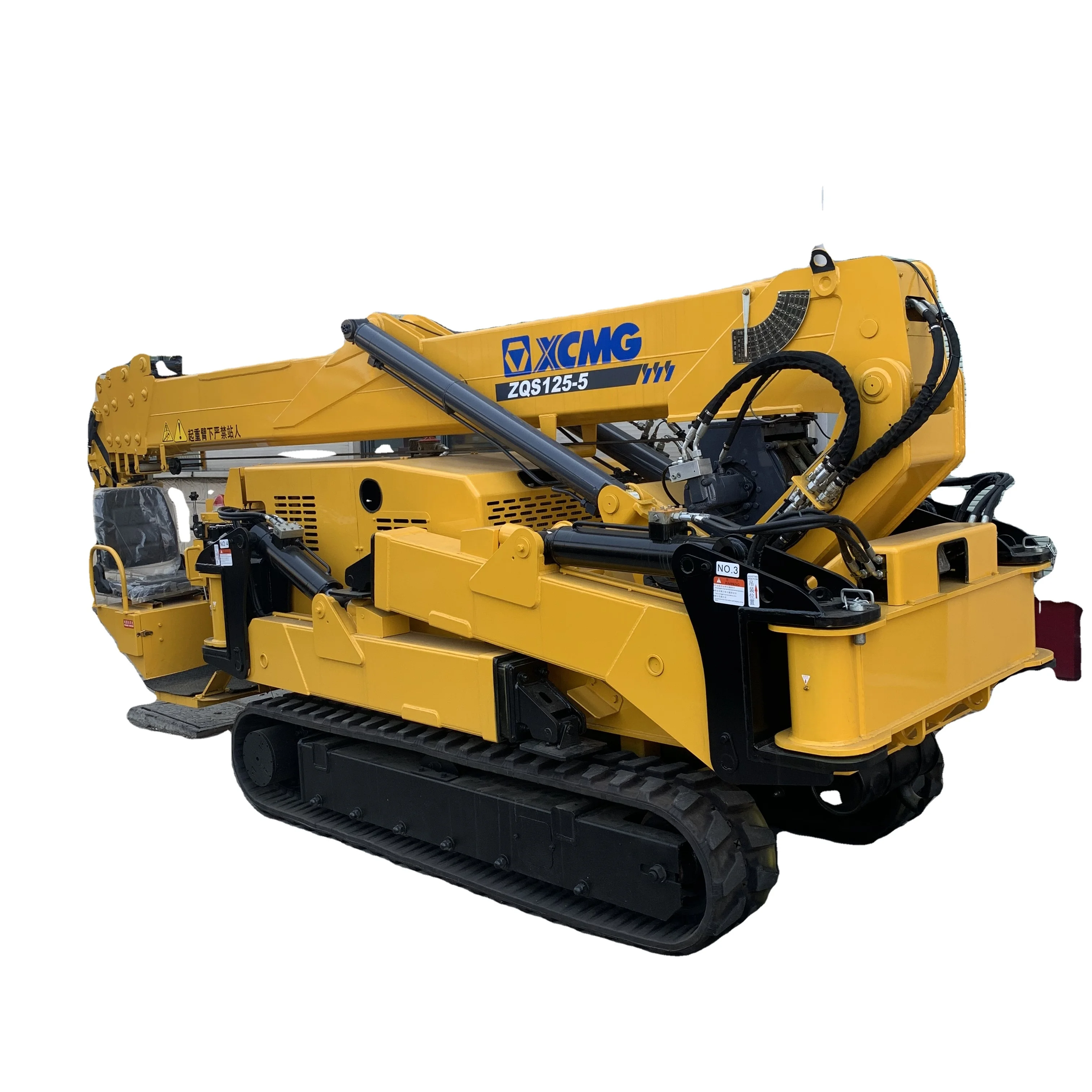 China Manufacturer Telescopic Boom Machinery Mini Self-Porpelled Crawler Crane