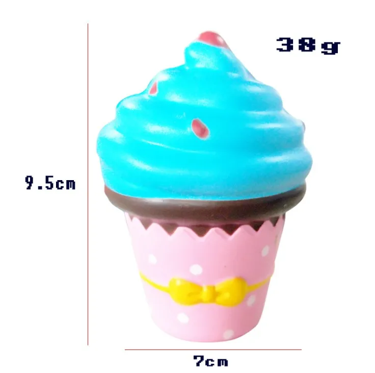 Hot 10cm Jumbo Stress Relief Food Squeeze Ball Super Soft Slow Rising Scented Ice Cream Squishy toys For Adult kid