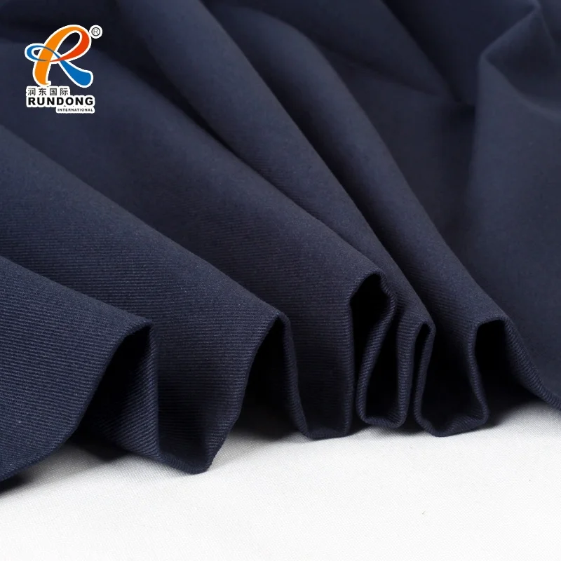 Прямая продажа с завода Shandong RundongFactory изготовленная на заказ Высококачественная 100 хлопчатобумажная саржа рабочая одежда ткань и