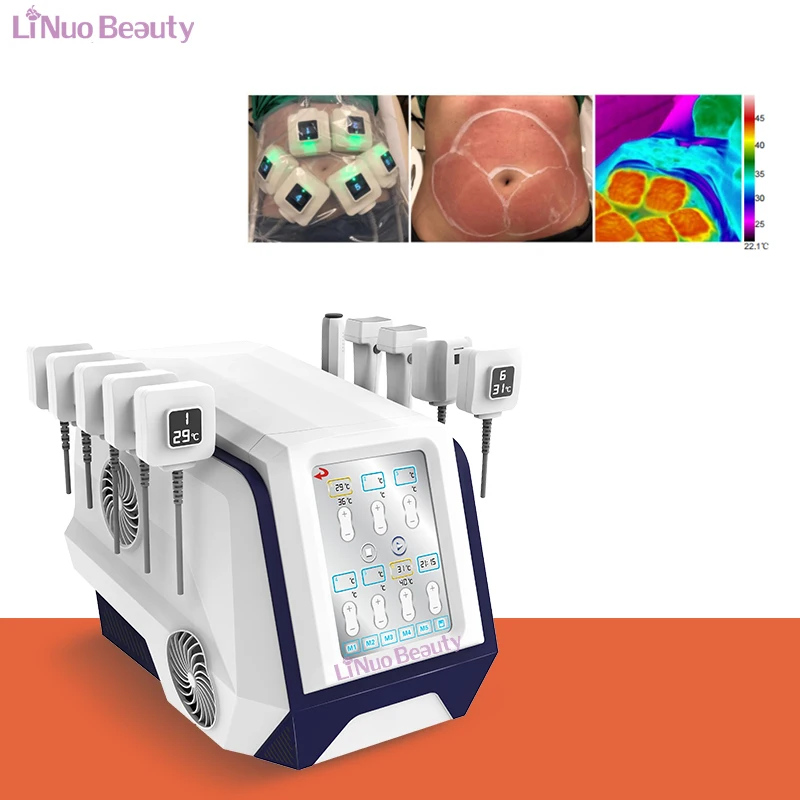 Portable 10 Pads Body Sculpting Weight Loss Vacuum Cavitation System Skin Tightening Fat Burning Monopolar Rf Slimming Machine