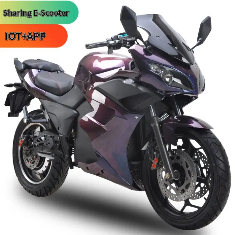 8000W Super Speed Racing Electric Motorcycle USA Canada For Adults R3 With CE Certification