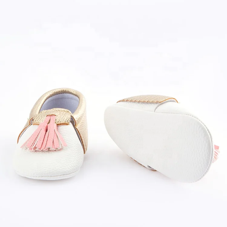 
Factory wholesale baby moccasin Christmas gift shoes for toddler First Walker Shoes 