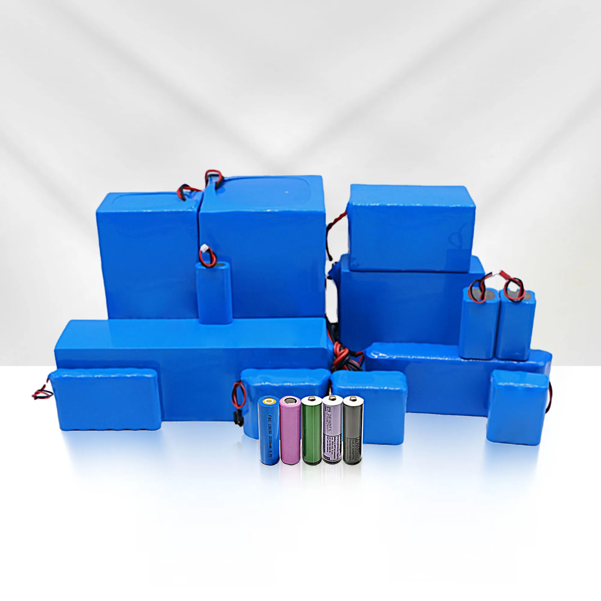 Deep cycle li-ion battery 7.4v 18650 lifepo4 rechargeable battery pack