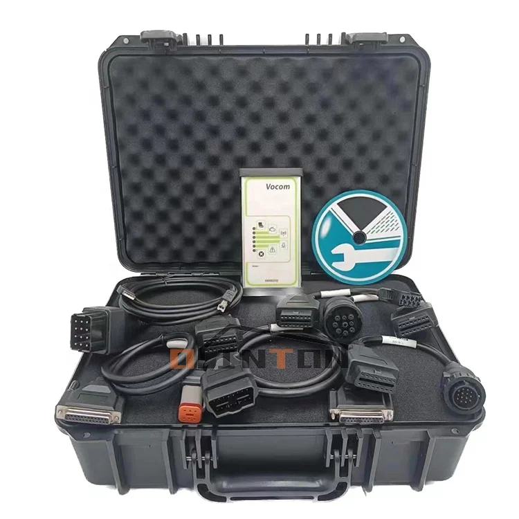 Better Quality Data Link Adapter Kit 88890300 VCADS Diagnostic Tool VOCOM For Volvo Excavator