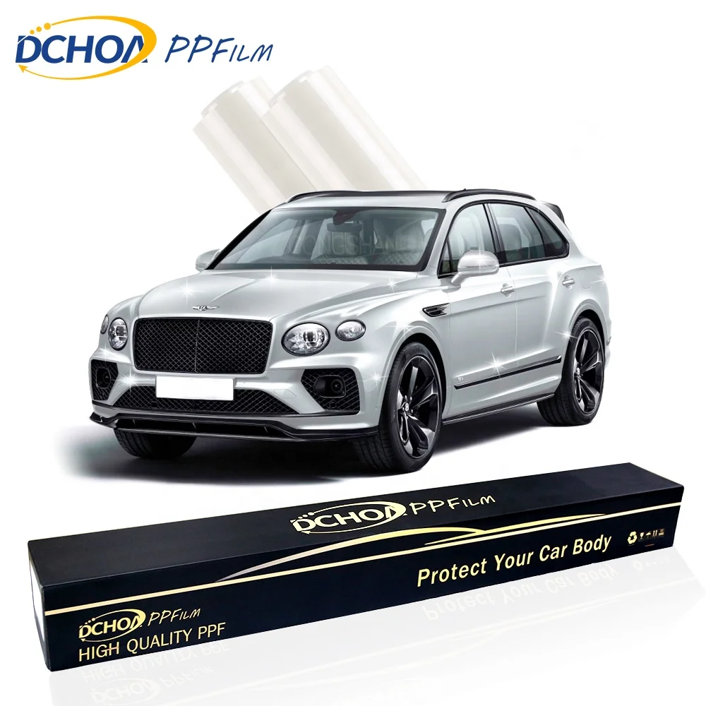 DCHOA N20 PRO 9mil PPF Film TPU Clear Anti Scratch Self-adhesive Transparent ppf Car Paint Protection Film