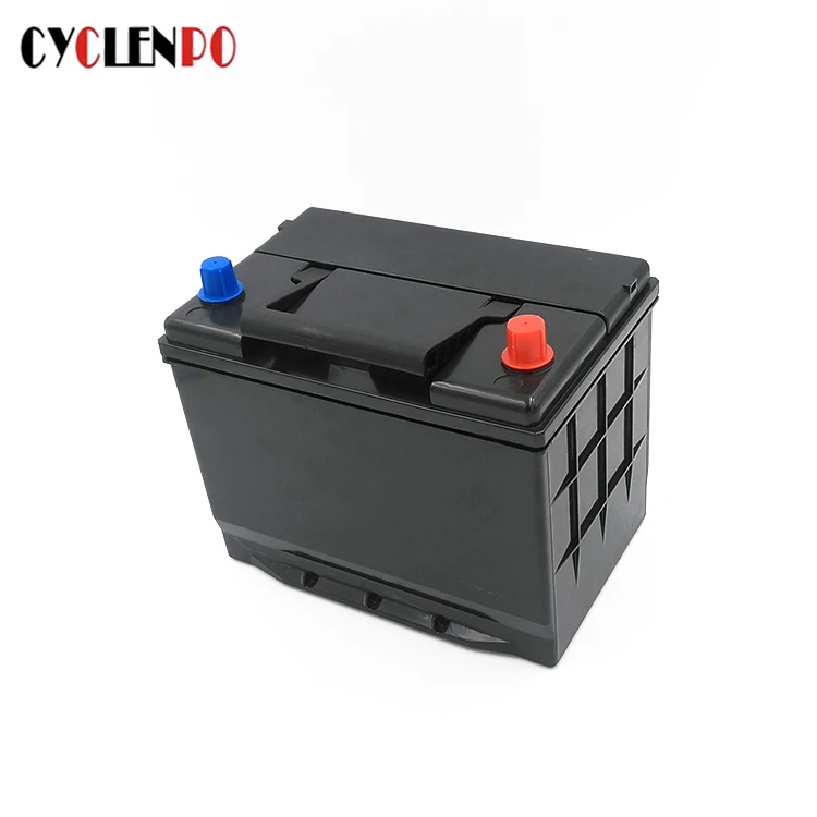 Factory supply lifepo4 car start 12v 60ah 12 volt lithium 600CCA battery for cars