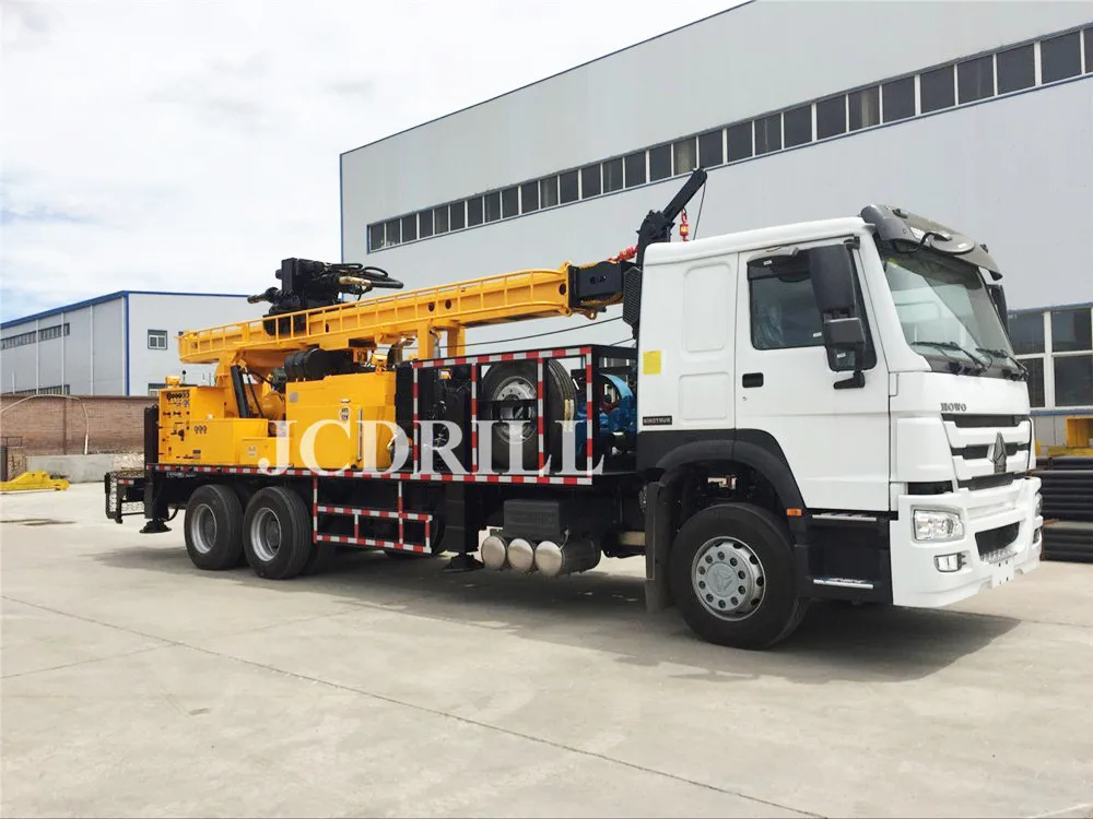 CSD400 4X2 cheap price truck mounted water well drilling machine for water supply