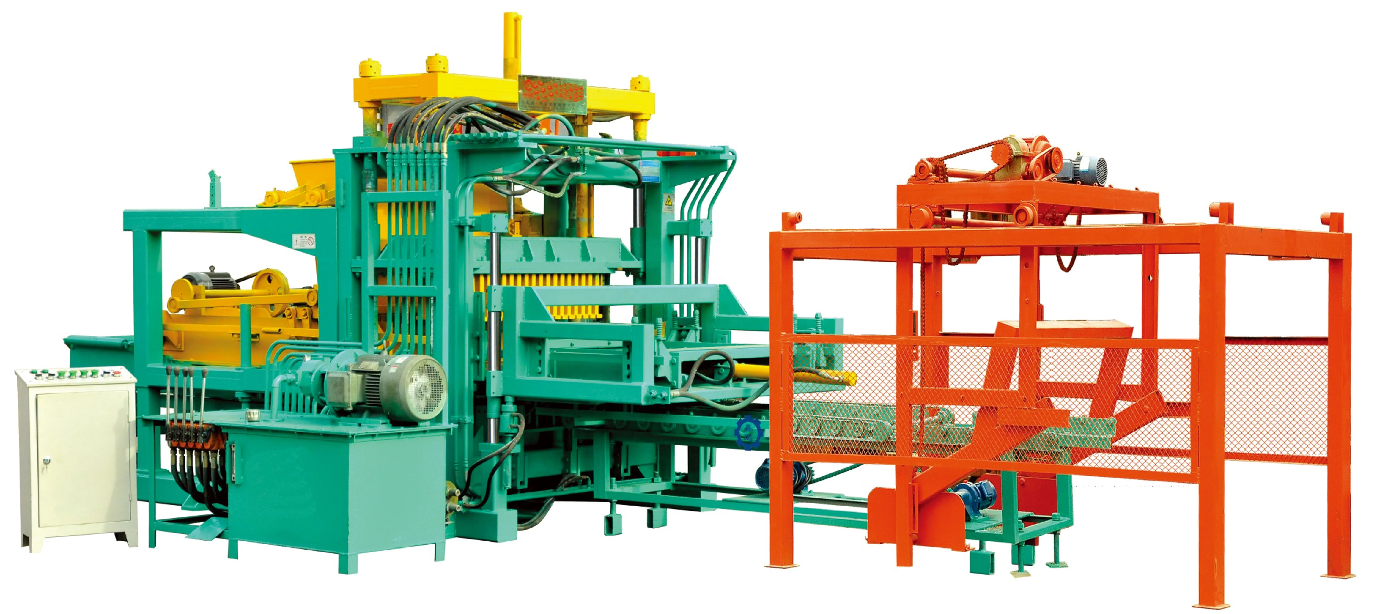 
High Efficiency Full Automatic Building Adobe Brick Compressed Earth Block Machines 