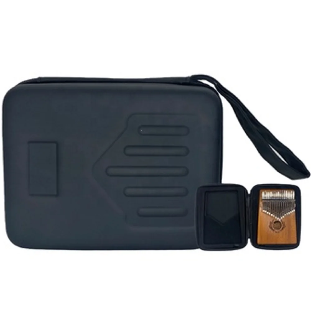 Protection box for Kalimba Thumb Piano 17 Keys Thumb Piano Waterproof EVA Hard Carrying Storage Case