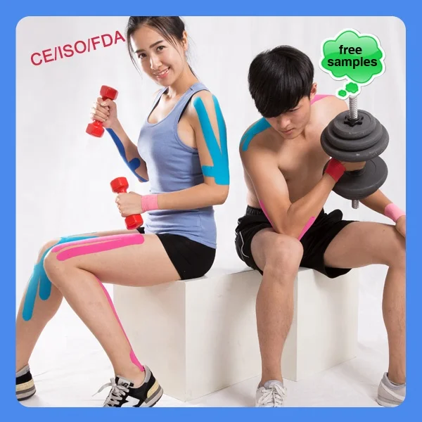 China Manufacture  Cotton waterproof sport tape kinesiology tape