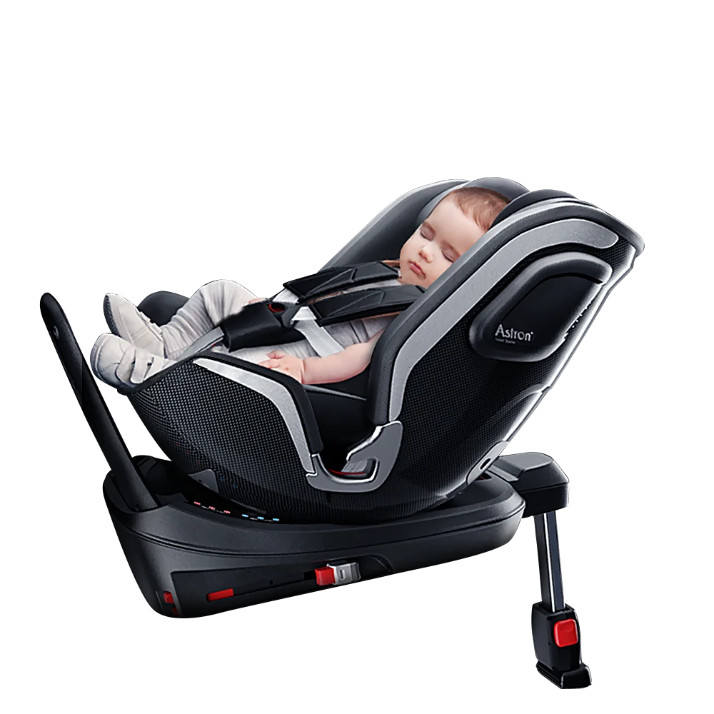 Ece-R129 портативное поворотное сиденье для новорожденных с подставкой для ног