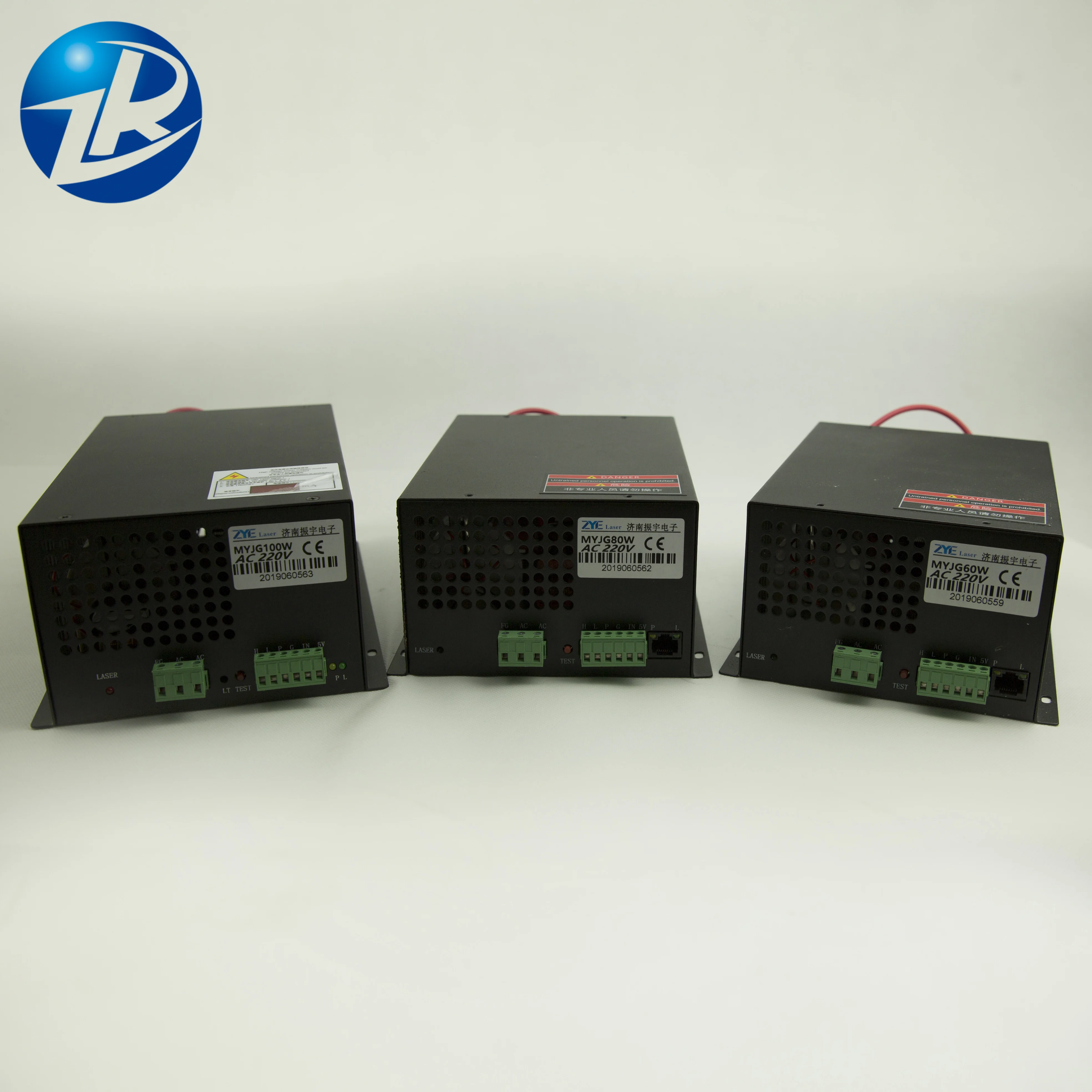 Zurong Power supply Co2 40W 60W 80W 50W 100W 130W 150W 170W Co2 Laser Power Supply