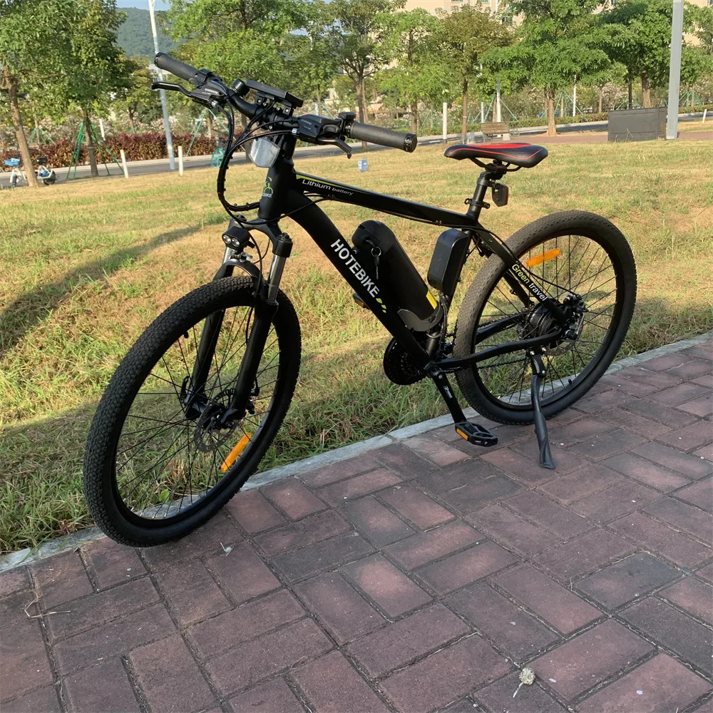 bicycle mtb carbon A6AB26 mtb electric bicycle 48v350w battery bicycle electric bike 29 48V 10AH lithium battery with key