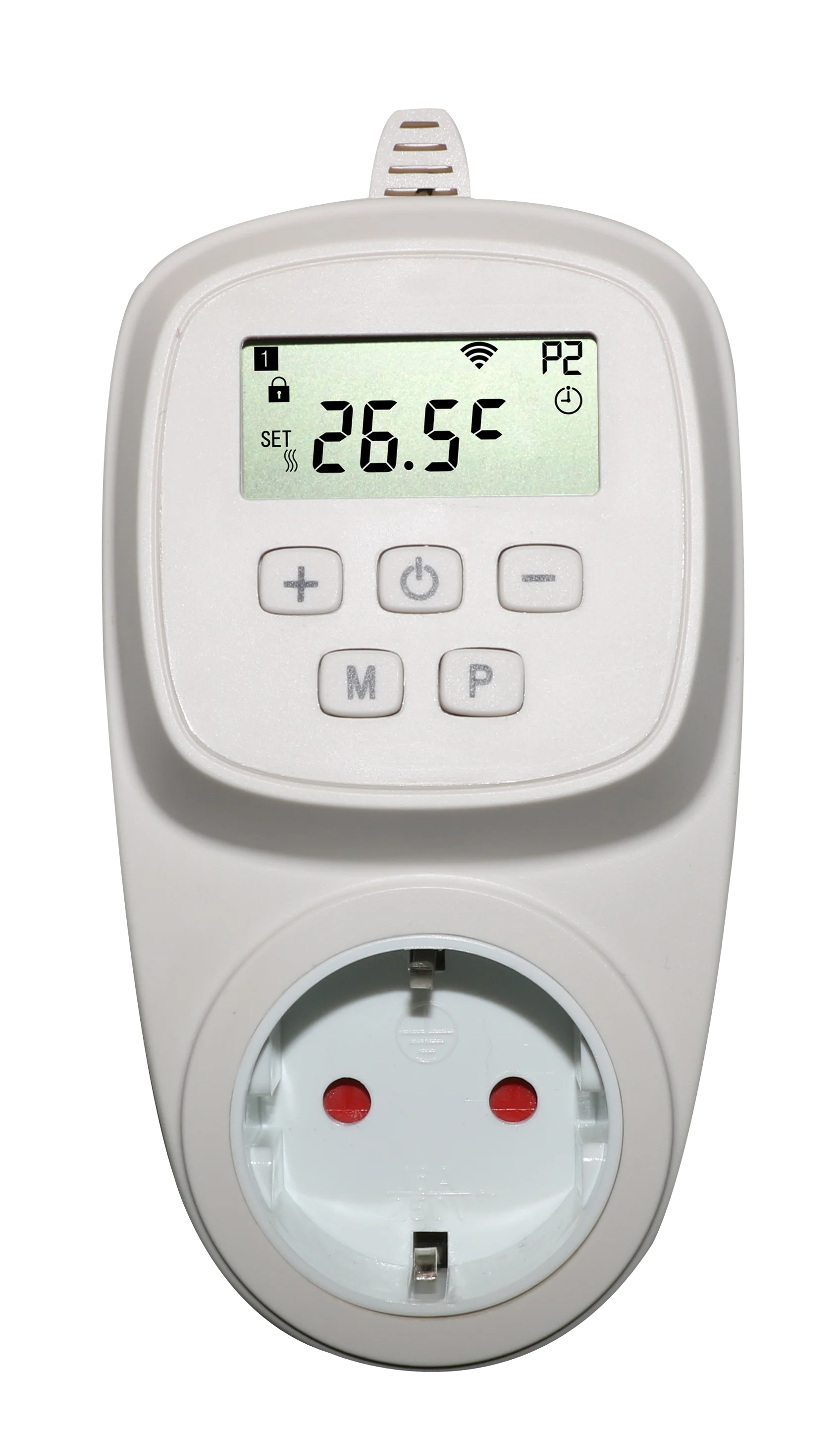 Wifi smart thermostat plug for heater with phone/alexa remote control Tuya app