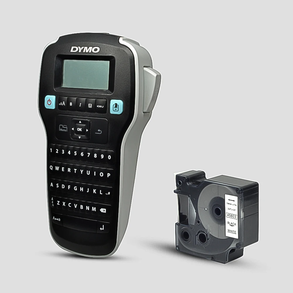 Wholesale 100% compatible DYMO D1 label tape ORISON compatible 19mm DYMO D1 label tape 45803 cassette black on white