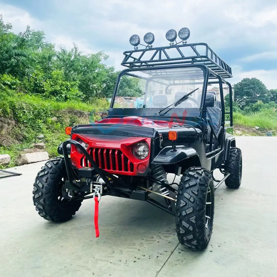 Мини-Джип горячая Распродажа 250cc 4x4 бензиновый/Электрический внедорожный багги для продажи