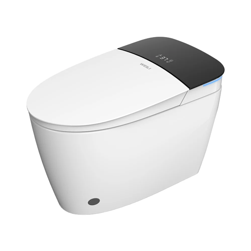 Умное полнофункциональное умное сиденье для унитаза Расширенный пульт дистанционного управления круглый/удлиненный унитаз биде