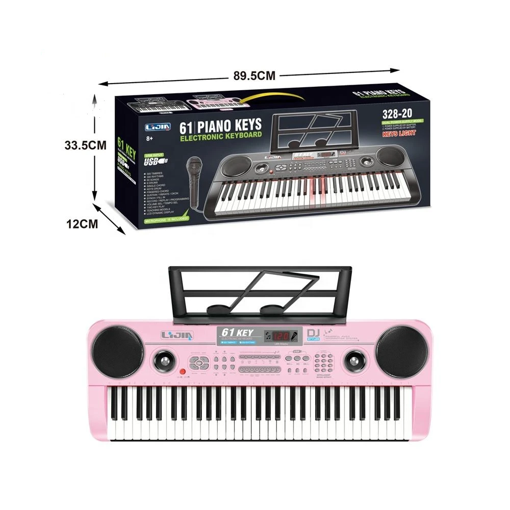 Wholesale Juguetes Para Nios Electronic Organ Piano, Toys For Kids 2020 Games For Kids Piano Keyboard 61 Keys