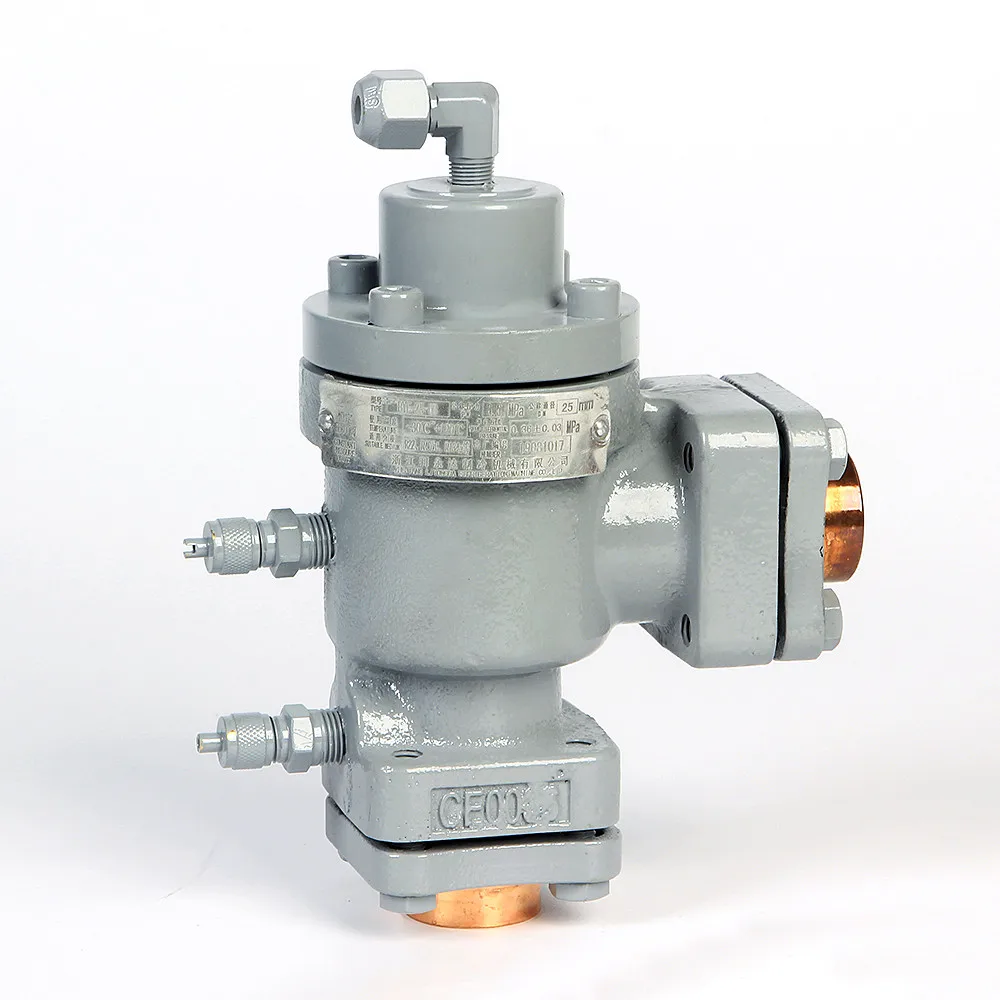 Yongda constant pressure valve for screw compressor unit to stop and check with oil at compressor or oil separator