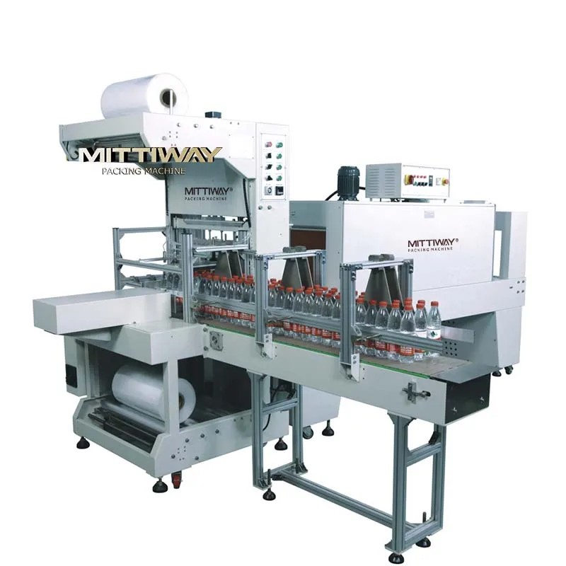 
Promotional Automatic PE Sleeve Sealing And Shrinking Machine For Water Bottle Packaging Shrink Wrapper Machine 