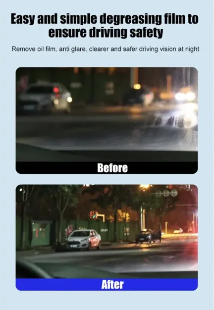 WINDSCREEN CLEANER & ANTI-FREEZE ammonia-free incorporates a rain repellent agent gentle glass cleaning and removal of stains