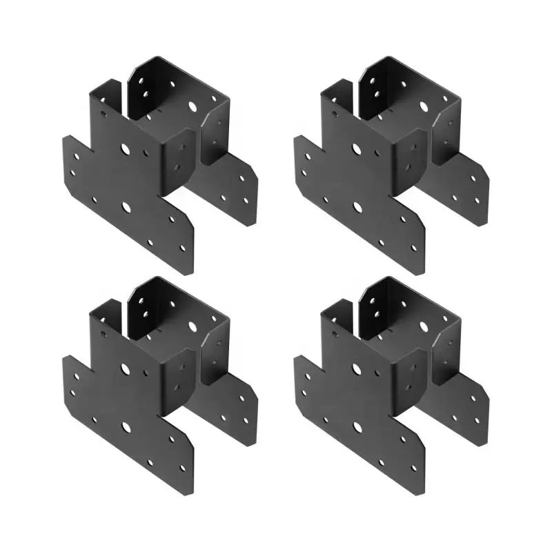 Various size use for wood construction connector available in stainless steel galvanized sheet angle post cap