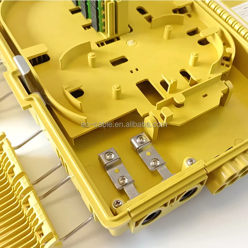 Outdoor IP65 IP66 IP67 wall pole mount 12port 16port FTTH box terminal termination box fiber junction distribution box